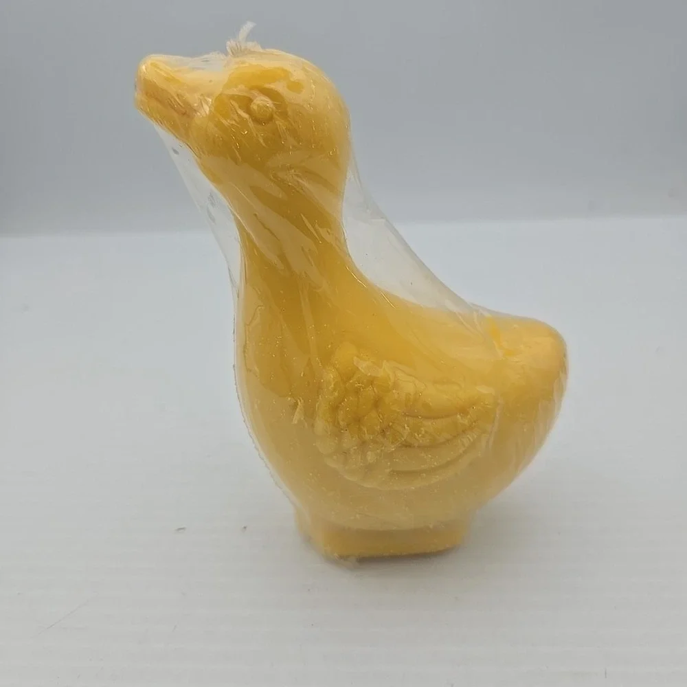 Vintage Yellow‎ Duck Candle 5